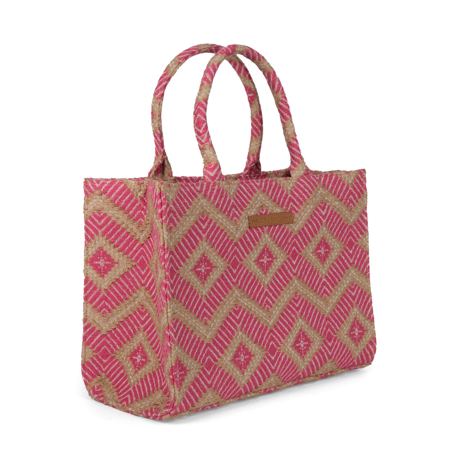 La Rambla shopper, stor - Pink
